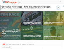 Tablet Screenshot of bitsnapper.com
